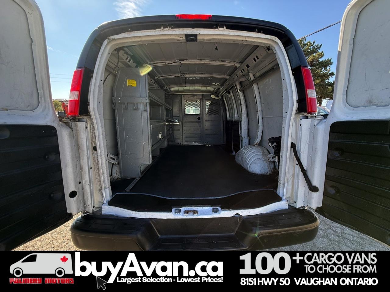 2016 GMC Savana Cargo Van 2500 Divider + Shelves Photo