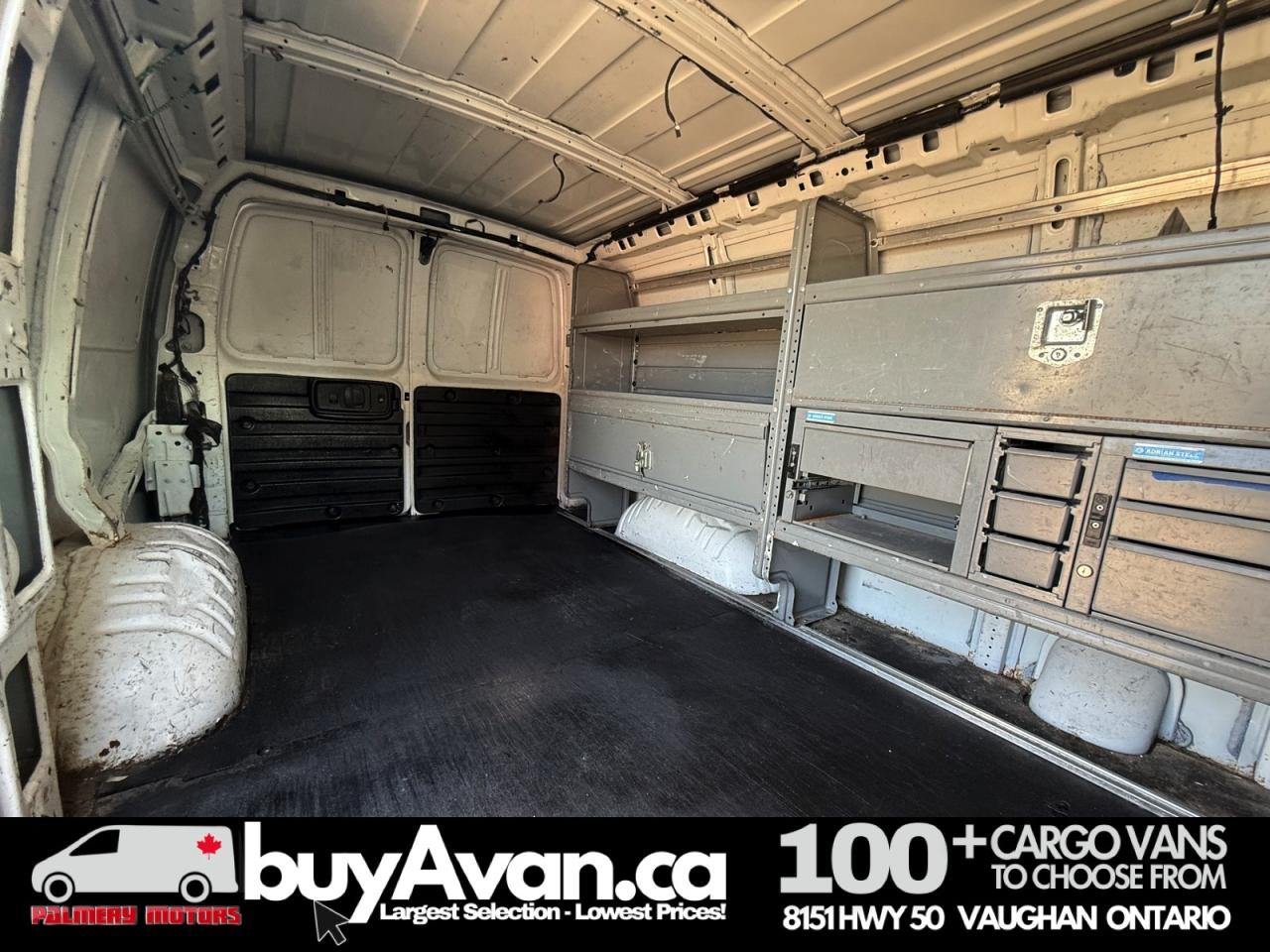 2016 GMC Savana Cargo Van 2500 Divider + Shelves Photo