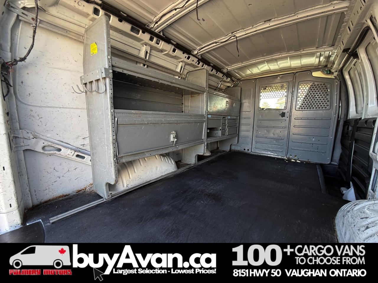 2016 GMC Savana Cargo Van 2500 Divider + Shelves Photo