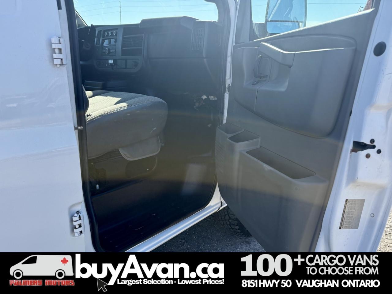 2016 GMC Savana Cargo Van 2500 Divider + Shelves Photo