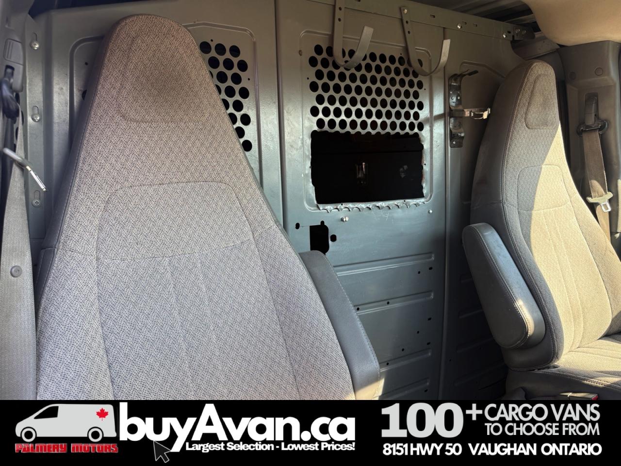 2016 GMC Savana Cargo Van 2500 Divider + Shelves Photo
