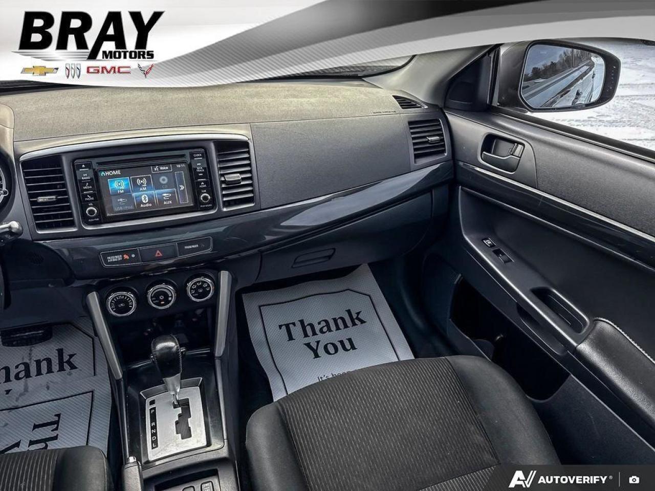 2017 Mitsubishi Lancer ES   SPORTY AND SHARP, CERTIFIED. Photo