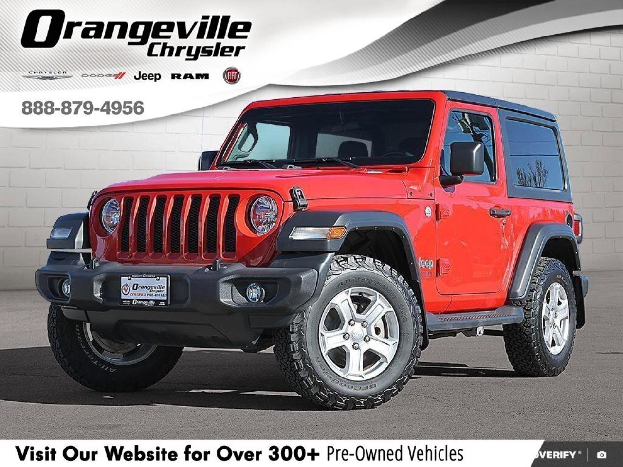 2019 Jeep Wrangler Sport SSPORT S, 2.0T, AUTO, 4X4, HEATED CLOTH, REM Photo0
