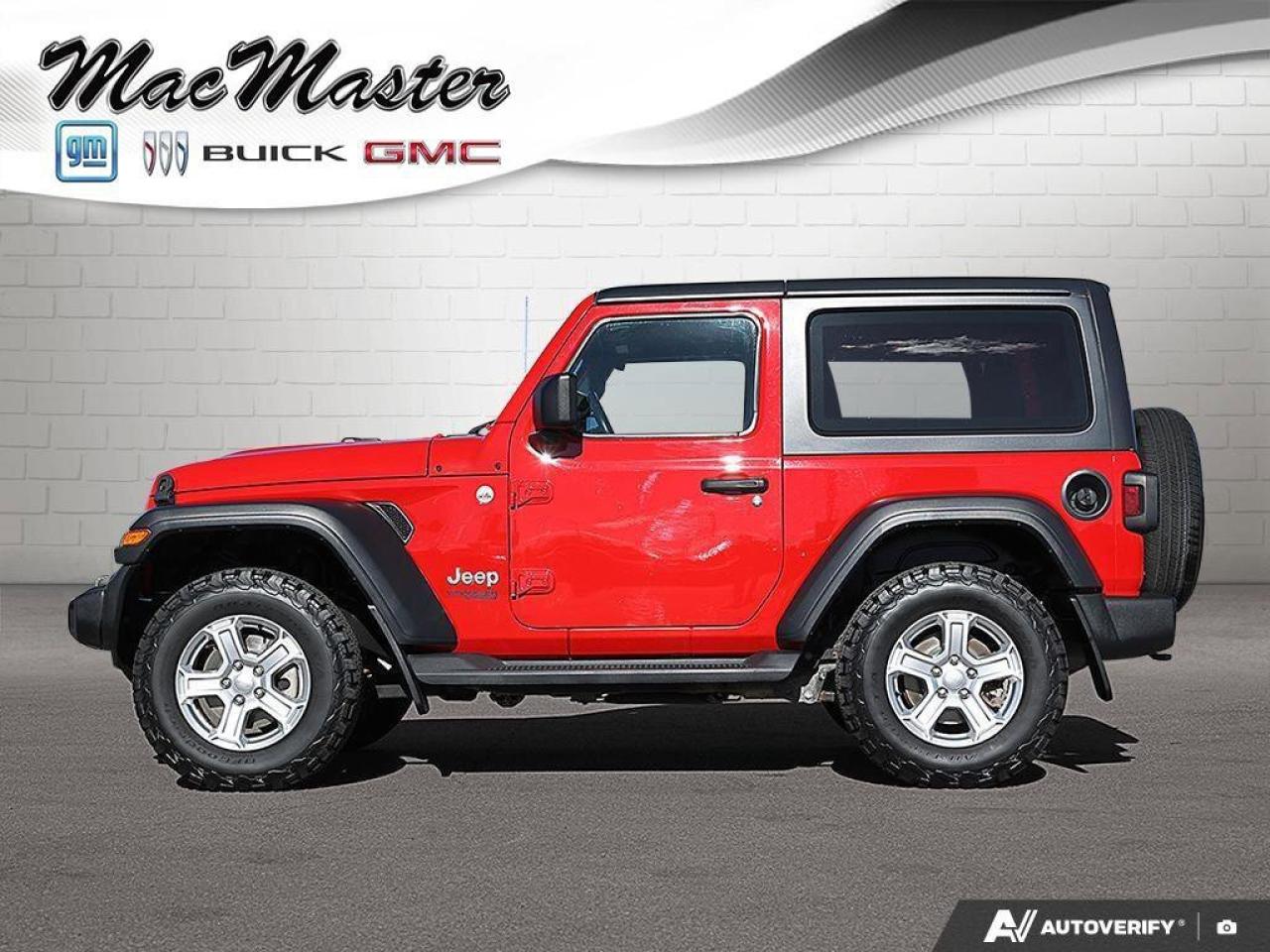 2019 Jeep Wrangler Sport SSPORT S, 2.0T, AUTO, 4X4, HEATED CLOTH, REM Photo2