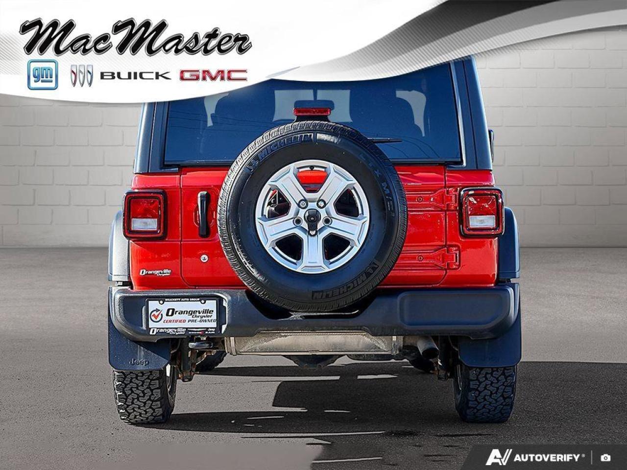 2019 Jeep Wrangler Sport SSPORT S, 2.0T, AUTO, 4X4, HEATED CLOTH, REM Photo