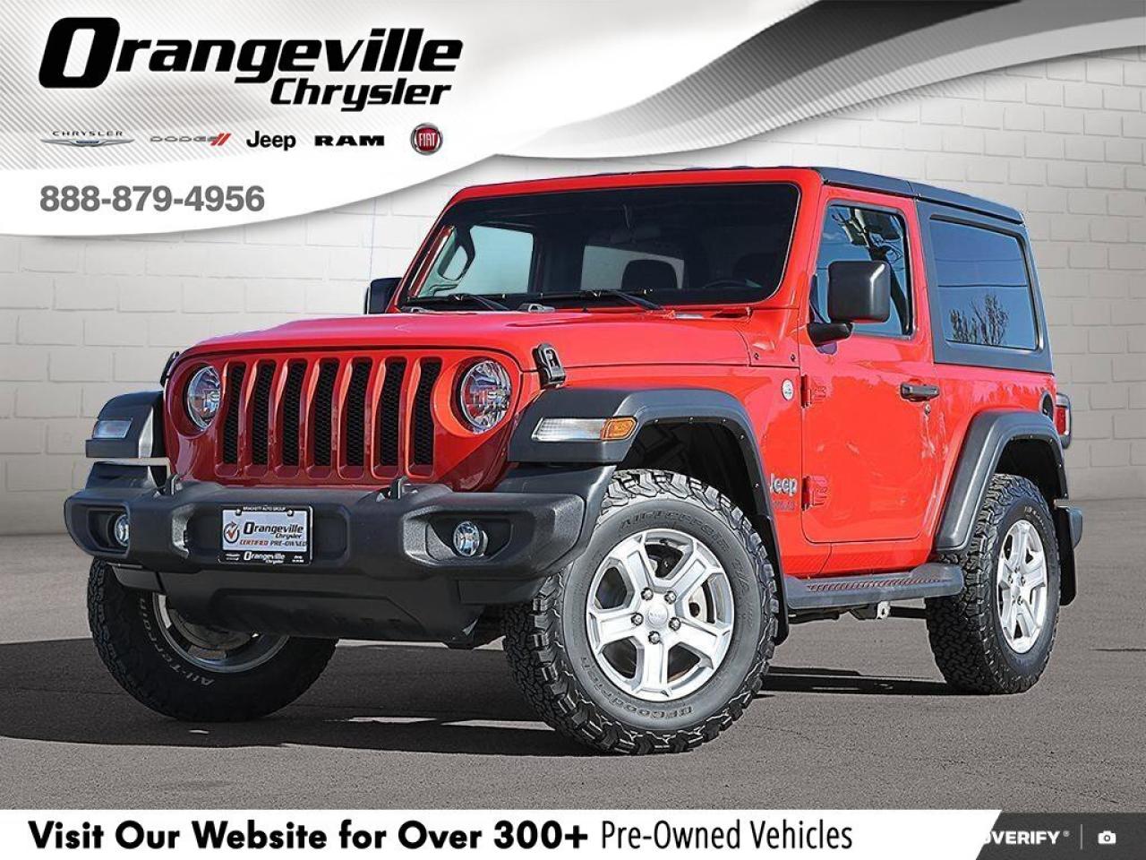 2019 Jeep Wrangler Sport SSPORT S, 2.0T, AUTO, 4X4, HEATED CLOTH, REM Photo