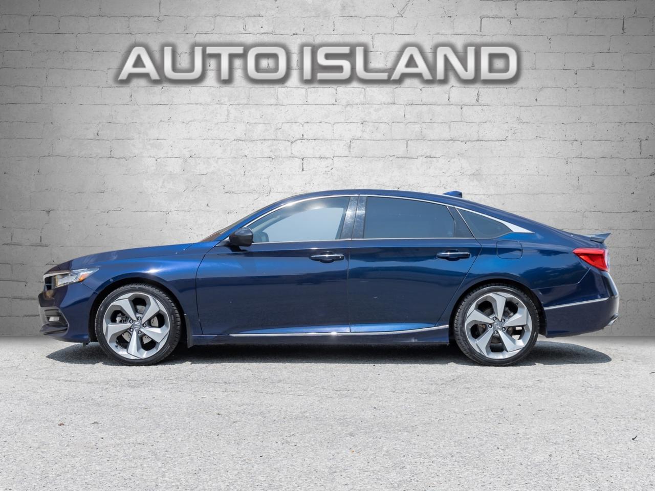 2018 Honda Accord Touring 1.5T -Head Up-Leather Vent Seats-Navi-Lane Photo