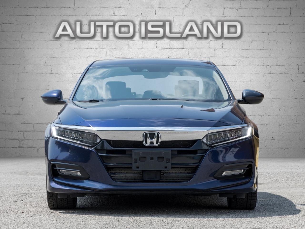 2018 Honda Accord Touring 1.5T -Head Up-Leather Vent Seats-Navi-Lane Photo