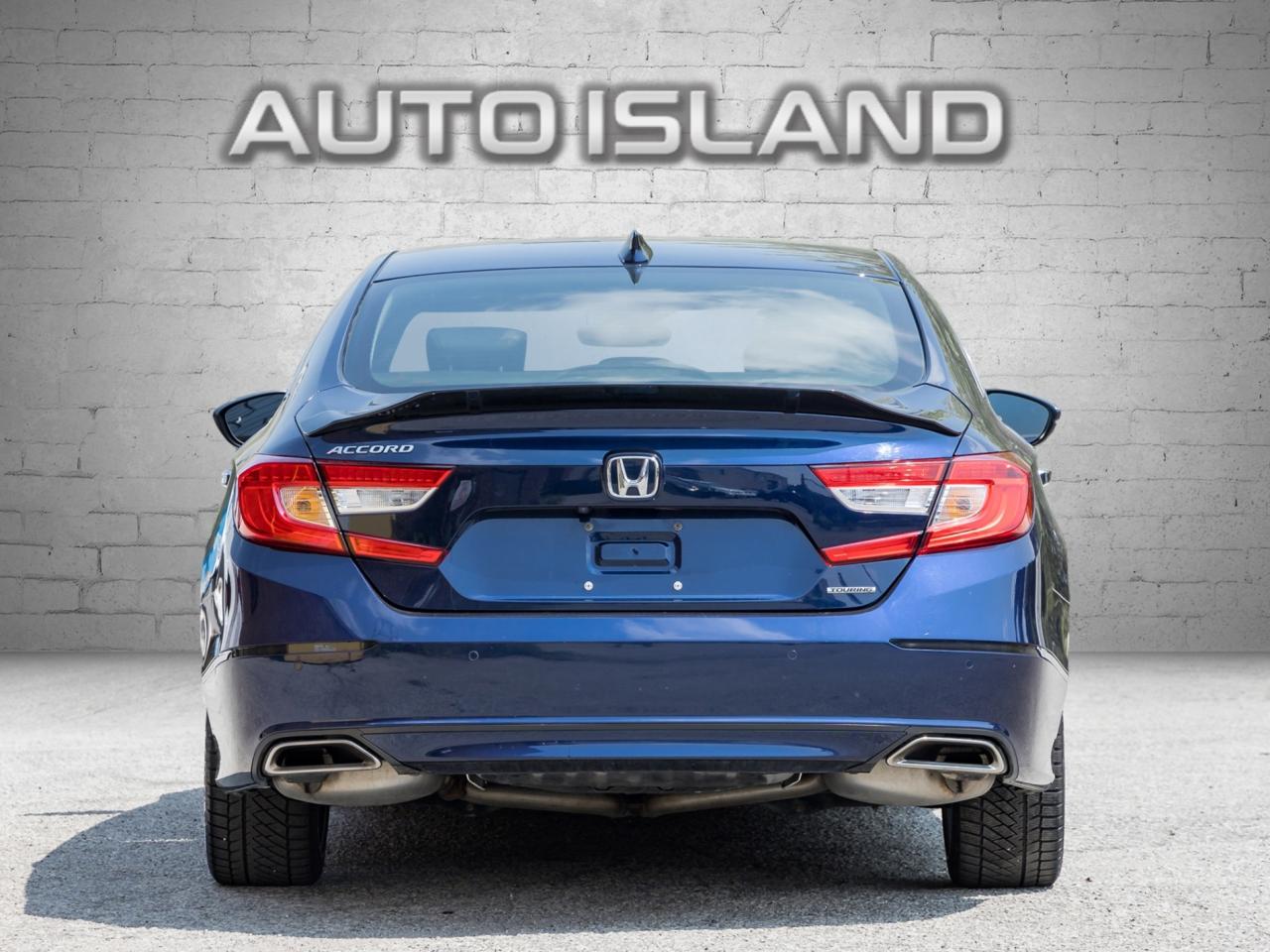 2018 Honda Accord Touring 1.5T -Head Up-Leather Vent Seats-Navi-Lane Photo