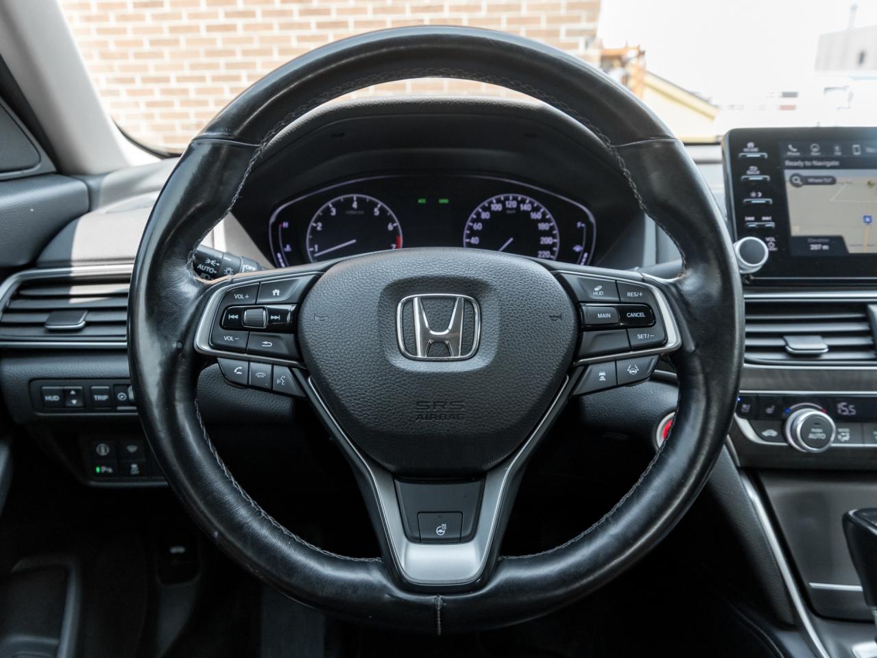 2018 Honda Accord Touring 1.5T -Head Up-Leather Vent Seats-Navi-Lane Photo