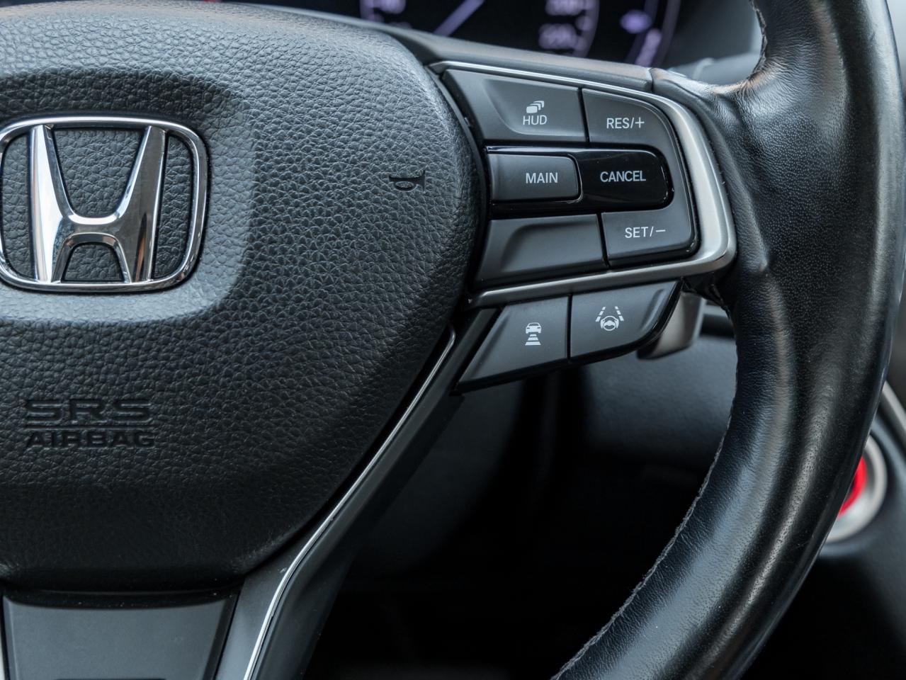 2018 Honda Accord Touring 1.5T -Head Up-Leather Vent Seats-Navi-Lane Photo