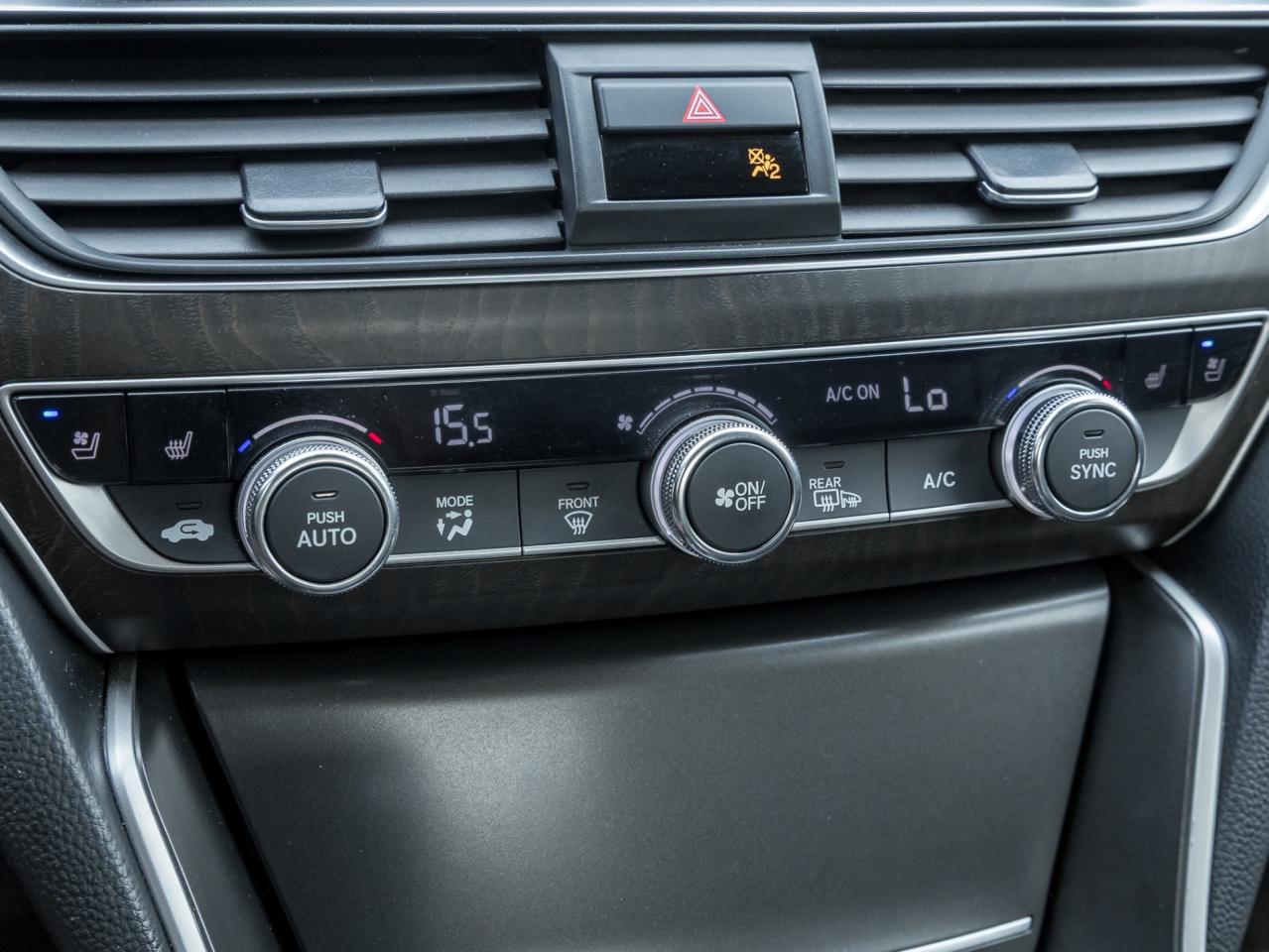 2018 Honda Accord Touring 1.5T -Head Up-Leather Vent Seats-Navi-Lane Photo