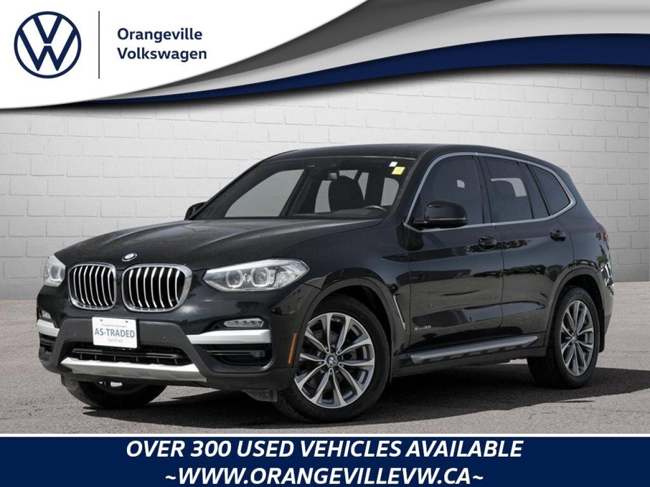 2018 BMW X3 xDrive30iCERTIFIED AS-TRADED, LEATHERETTE, NAV, BA Photo0
