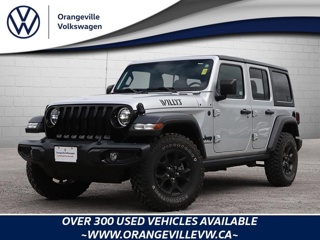 2023 Jeep Wrangler WillysACCIDENT-FREE, ALPINE AUDIO, 2.0L TURBO, NAV Photo
