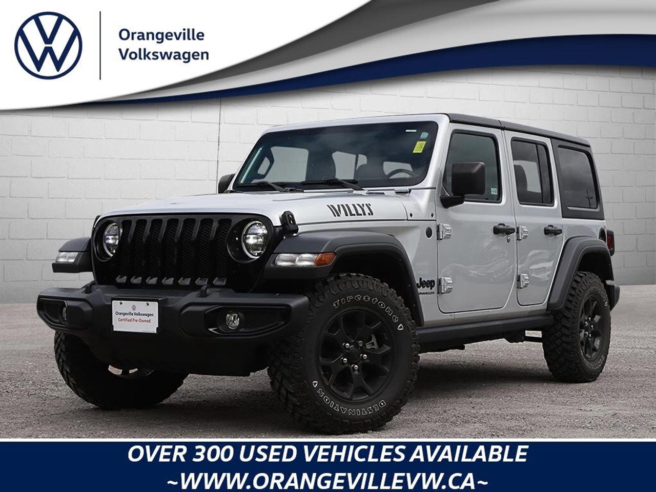 2023 Jeep Wrangler WillysACCIDENT-FREE, ALPINE AUDIO, 2.0L TURBO, NAV Photo0