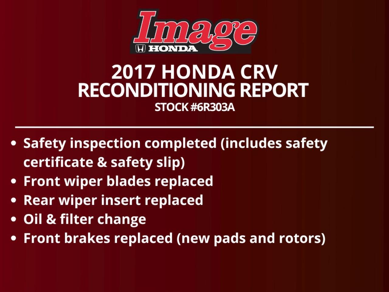 2017 Honda CR-V EX-L AWD   SUNROOF   LEATHER   ONE OWNER Photo