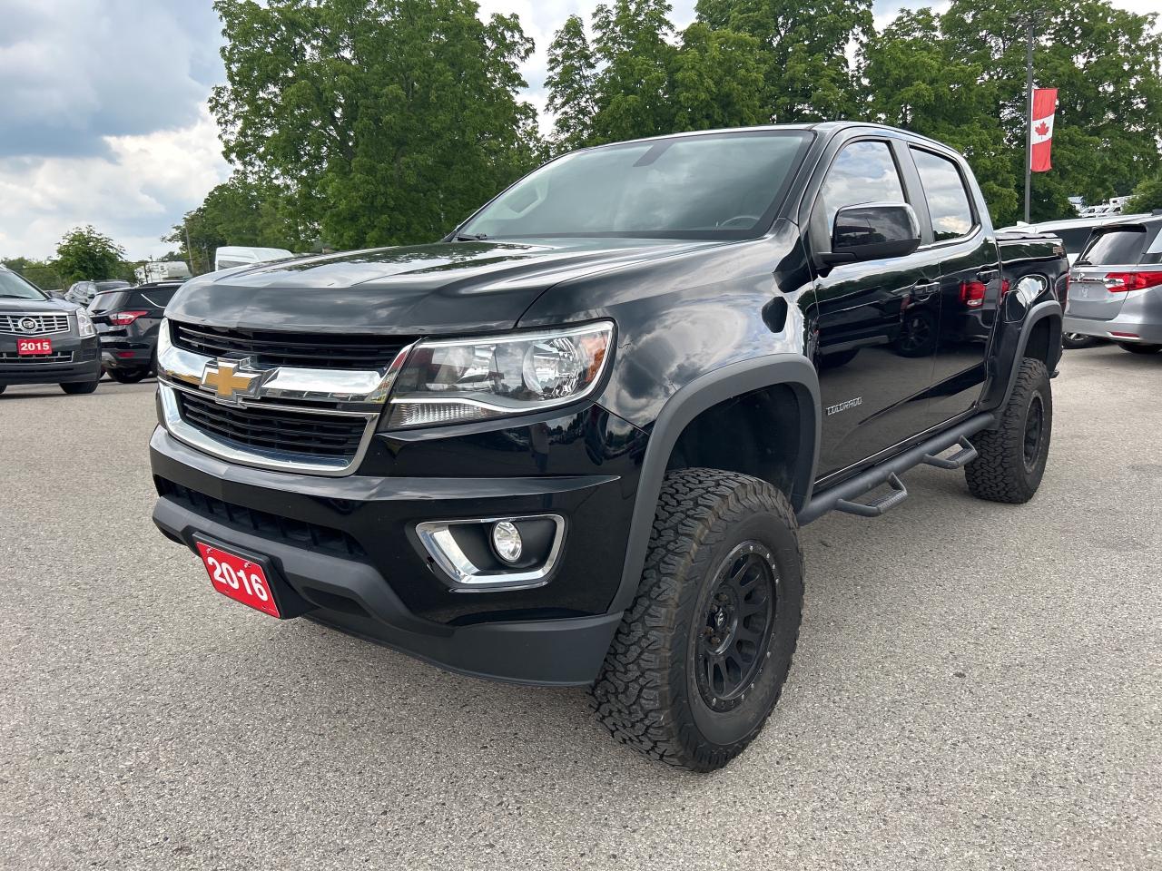 2016 Chevrolet Colorado LT, LIFT KIT, BIG TIRES, BLACK RIMS, REMOTE START! Photo