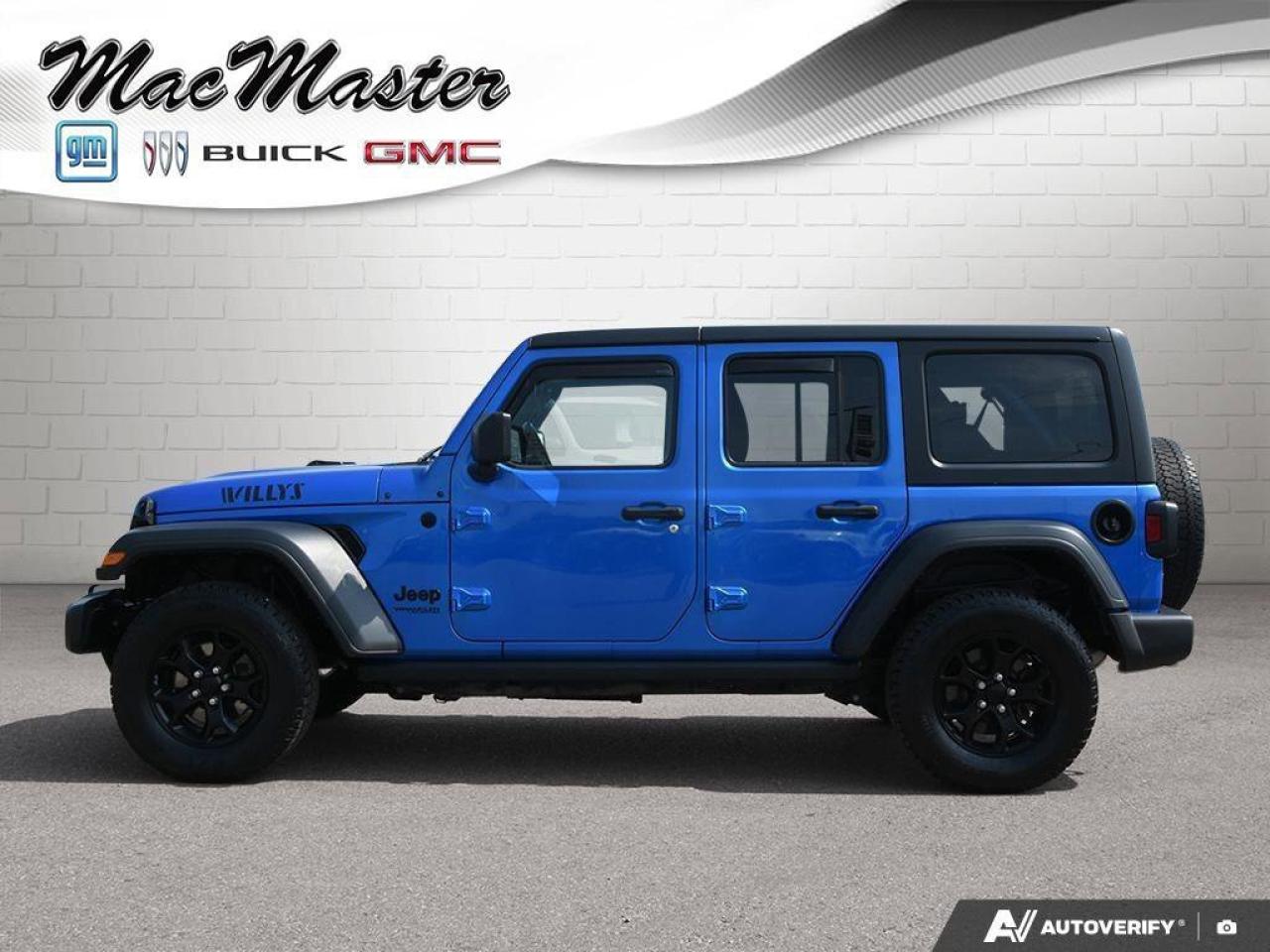 2022 Jeep Wrangler Unlimited WillysWILLYS, V6, 4X4, NAV, HTD CLOTH, L Photo