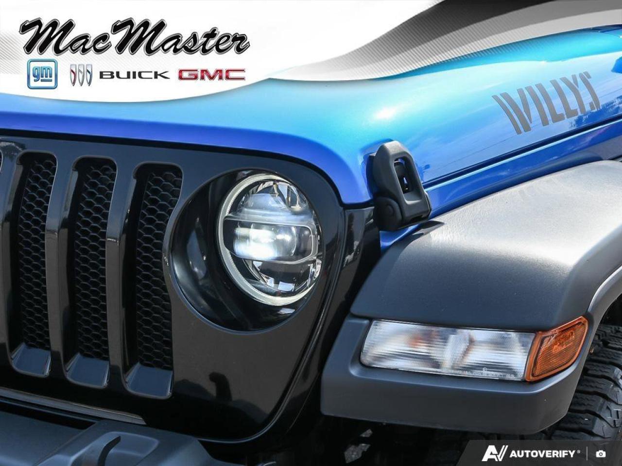 2022 Jeep Wrangler Unlimited WillysWILLYS, V6, 4X4, NAV, HTD CLOTH, L Photo