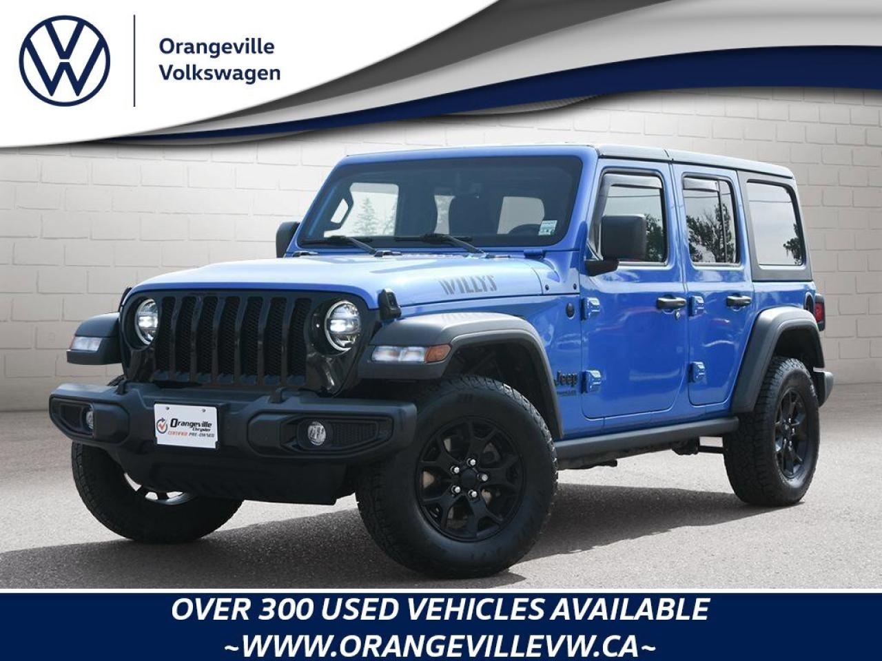 2022 Jeep Wrangler Unlimited WillysWILLYS, V6, 4X4, NAV, HTD CLOTH, L Photo0