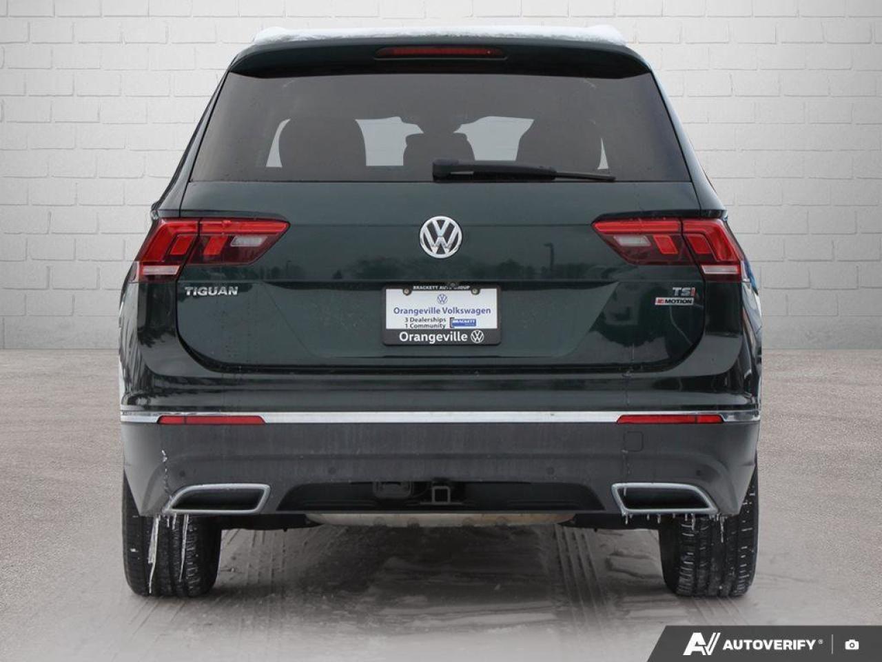 2018 Volkswagen Tiguan HighlineCERTIFIED AS-TRADED, NAVI, HTD SEATS, SUNR Photo4
