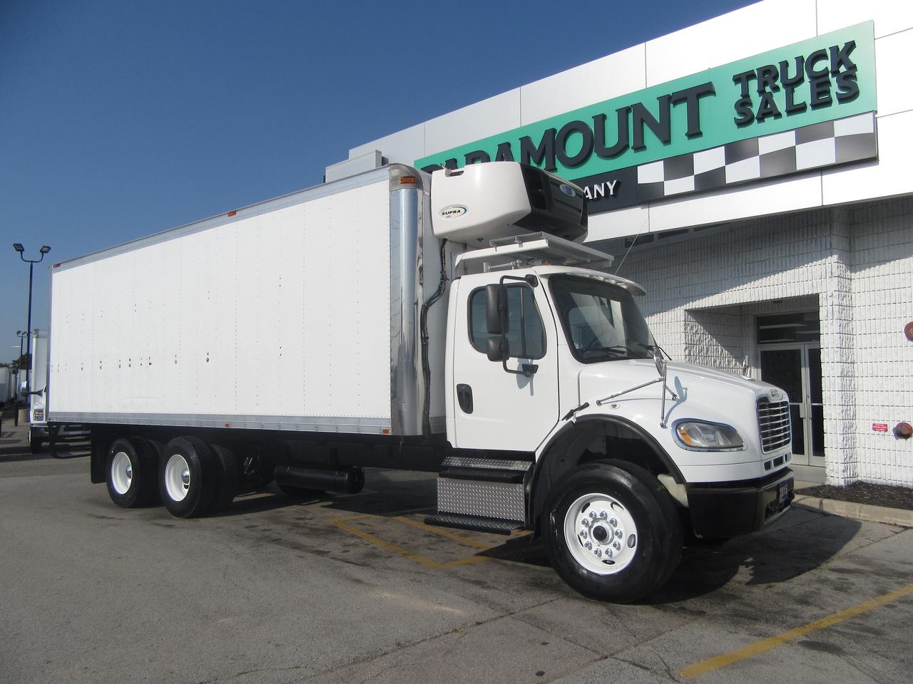 2015 Freightliner M2-106 TANDEM AXLE 26FT REEFER BOX CARRIER SUPRA SYSTEM Photo0