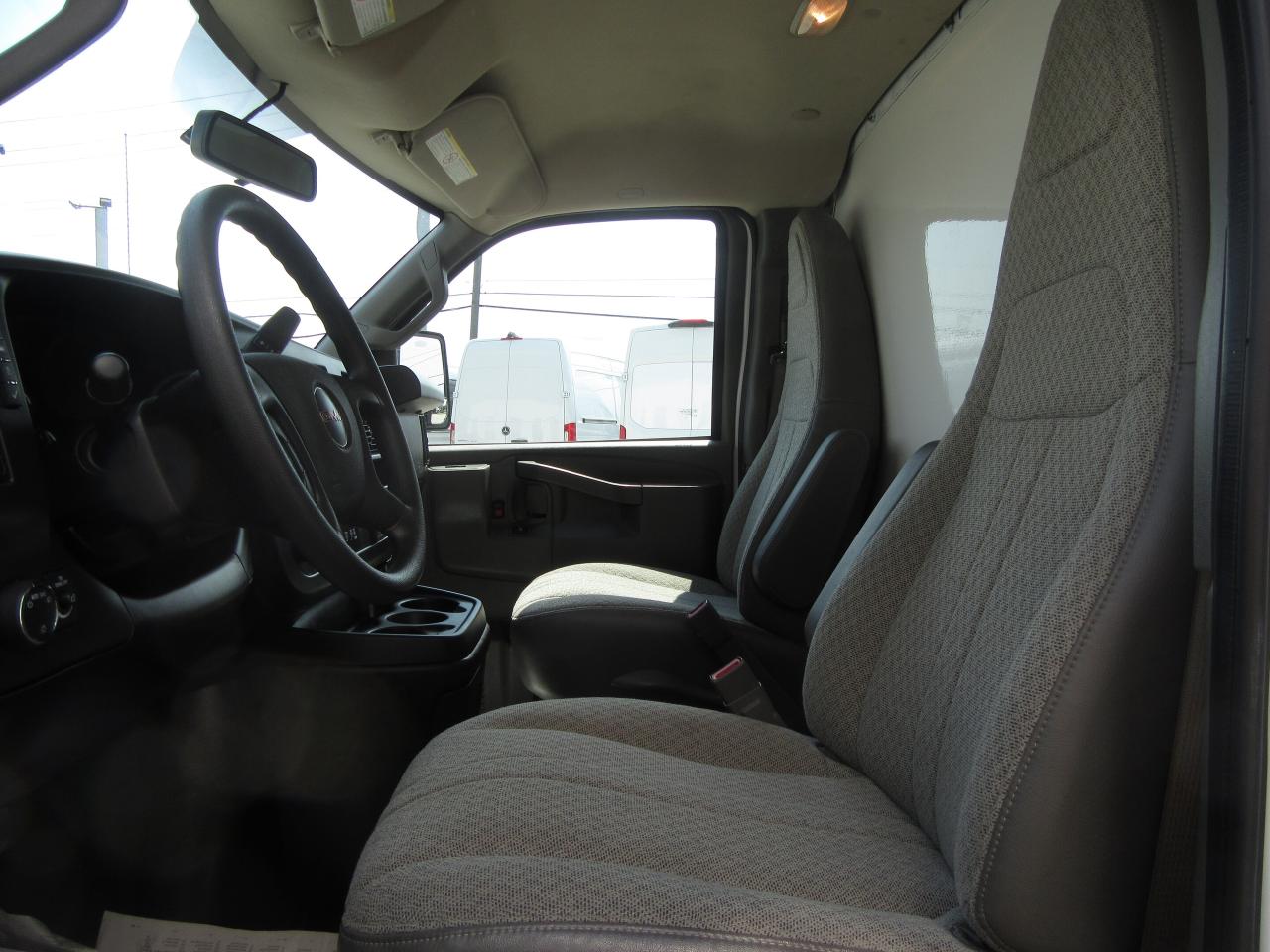 2024 Chevrolet Express 3500 GAS 14 FT CUBE VAN WITH CUSTOM HIGH BOX & RAMP Photo