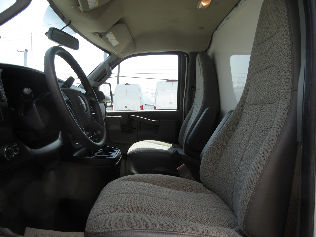 2024 Chevrolet Express 3500 GAS 14 FT CUBE VAN WITH CUSTOM HIGH BOX & RAMP Photo