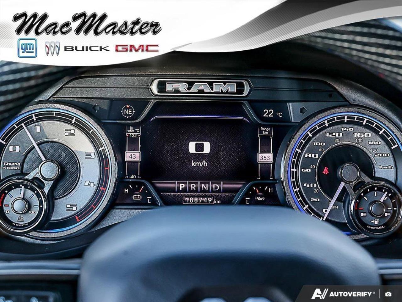 2019 RAM 2500 LimitedLIMITED, CREW, 4X4, CUMMINS, NAV, ROOF, LOA Photo