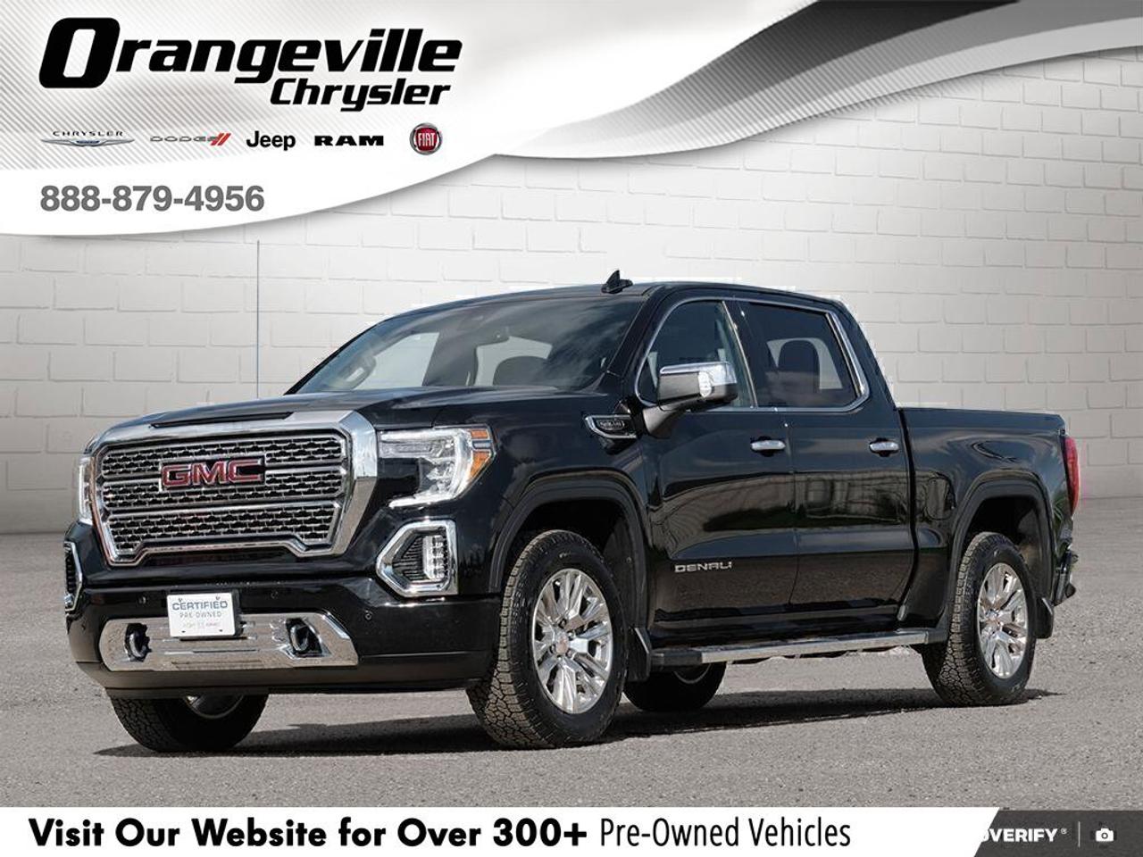 2021 GMC Sierra 1500 DenaliDENALI, CREW, 4X4, 5.3L, NAV, ROOF, 1-OWNER! Photo0