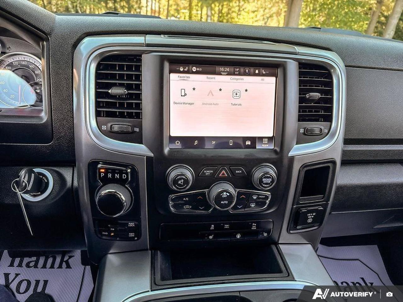2024 RAM 1500 Classic Warlock SPRAY IN BEDLINER. TONNEAU COVER. RUNNING Photo