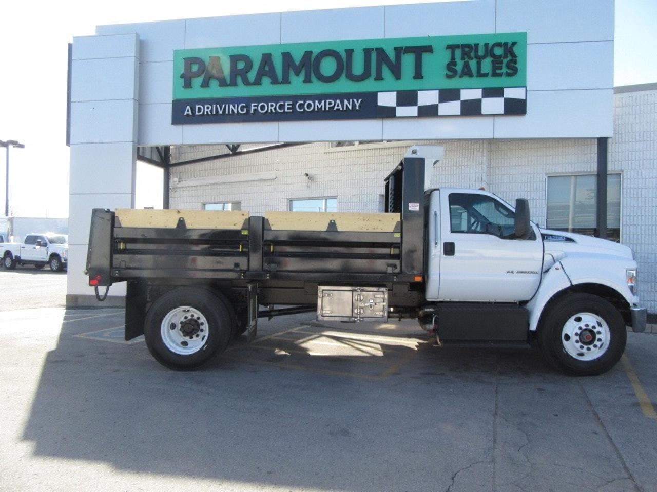 2022 Ford F-750 DIESEL WITH 14FT STEEL DUMP BOX Photo