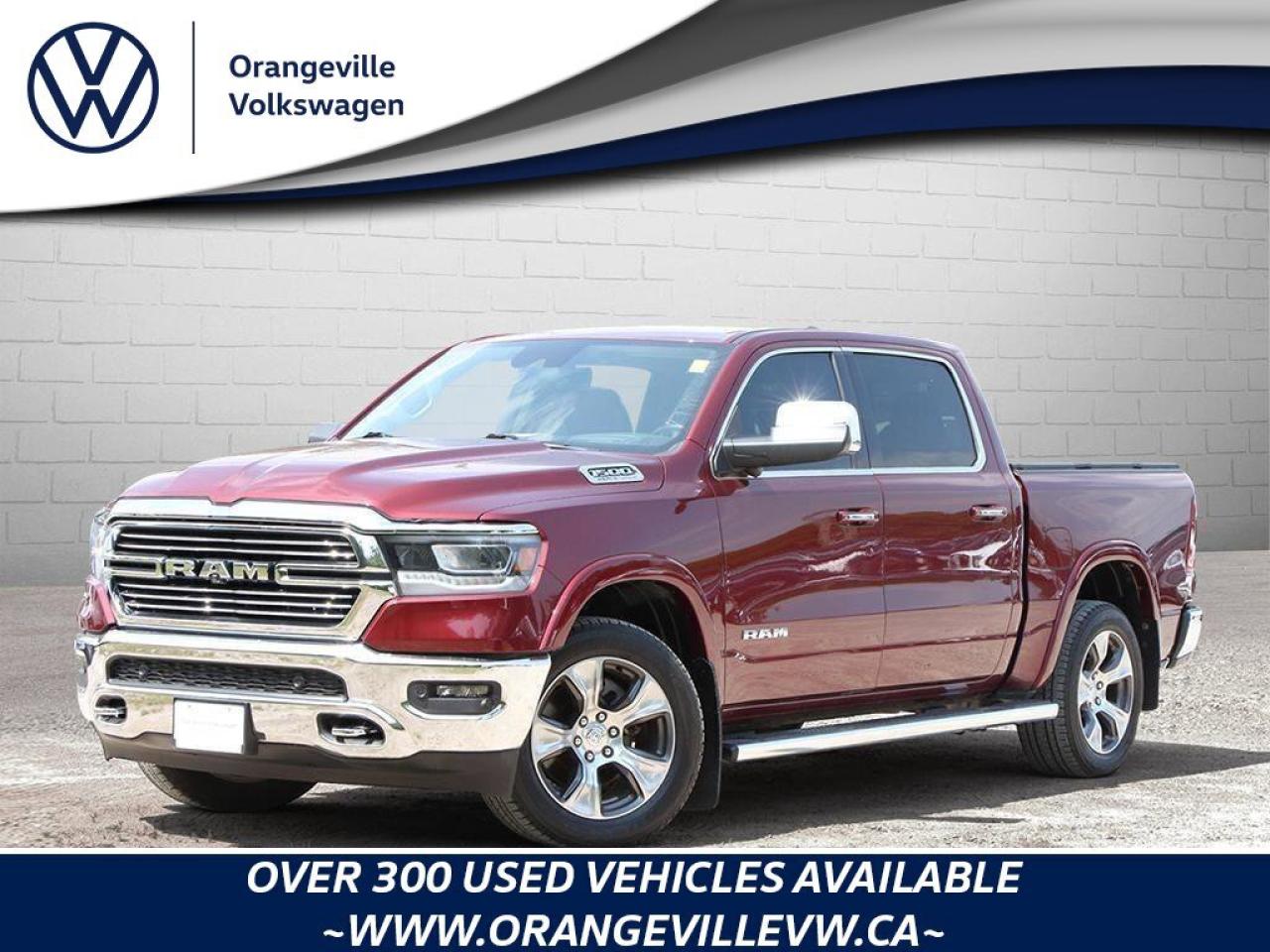 2021 RAM 1500 LaramieONE-OWNER, LEVEL 2 GROUP, HTD + CLD SEATS, Photo