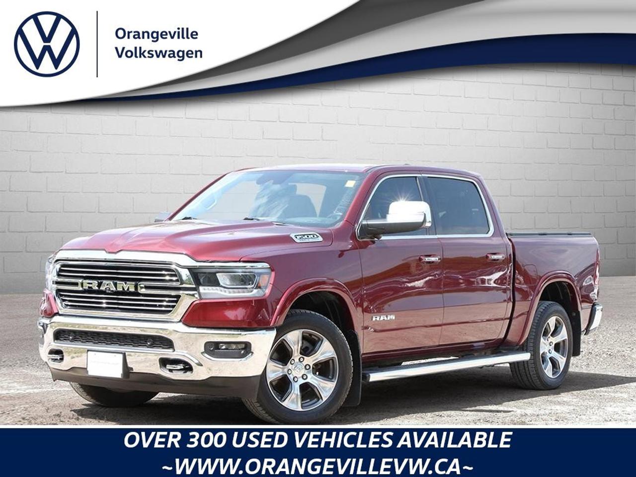 2021 RAM 1500 LaramieONE-OWNER, LEVEL 2 GROUP, HTD + CLD SEATS, Photo