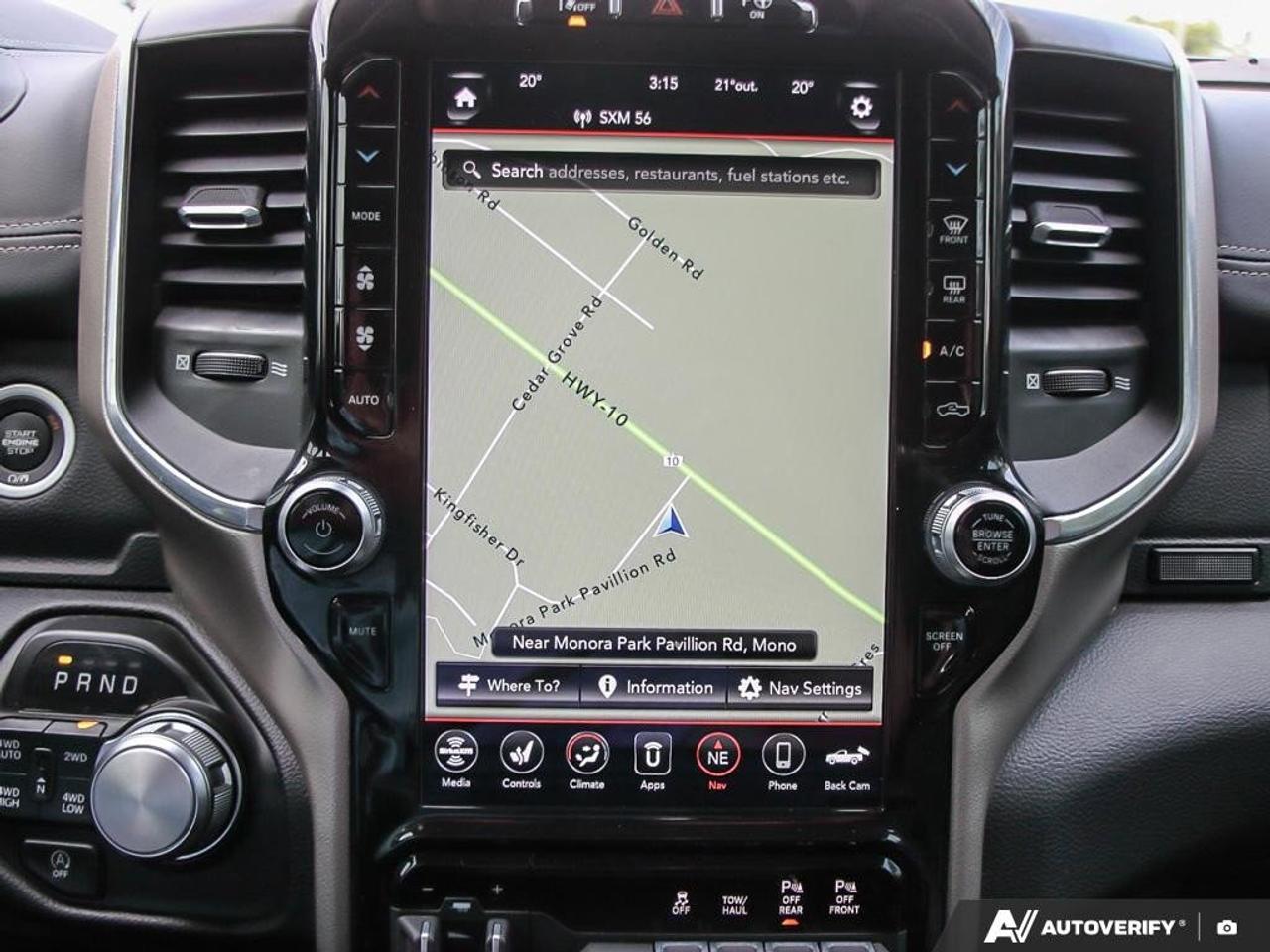 2021 RAM 1500 LaramieONE-OWNER, LEVEL 2 GROUP, HTD + CLD SEATS, Photo