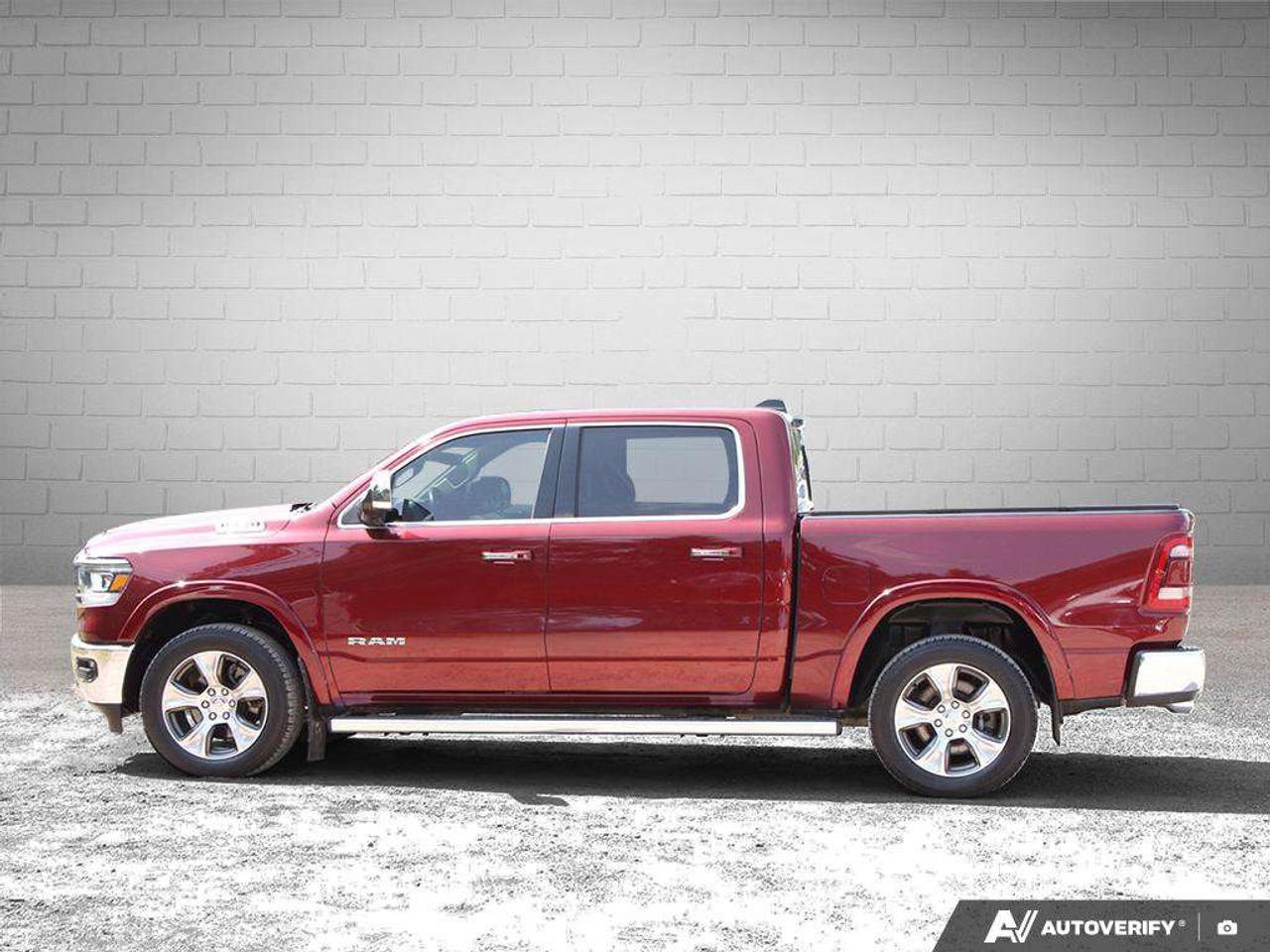2021 RAM 1500 LaramieONE-OWNER, LEVEL 2 GROUP, HTD + CLD SEATS, 12 SCREEN W/ NAV Photo