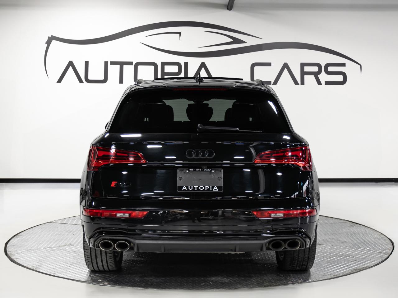 2021 Audi SQ5 PROGRESSIV 3.0 TFSI QUATTRO RED INT REAR VIEW Photo