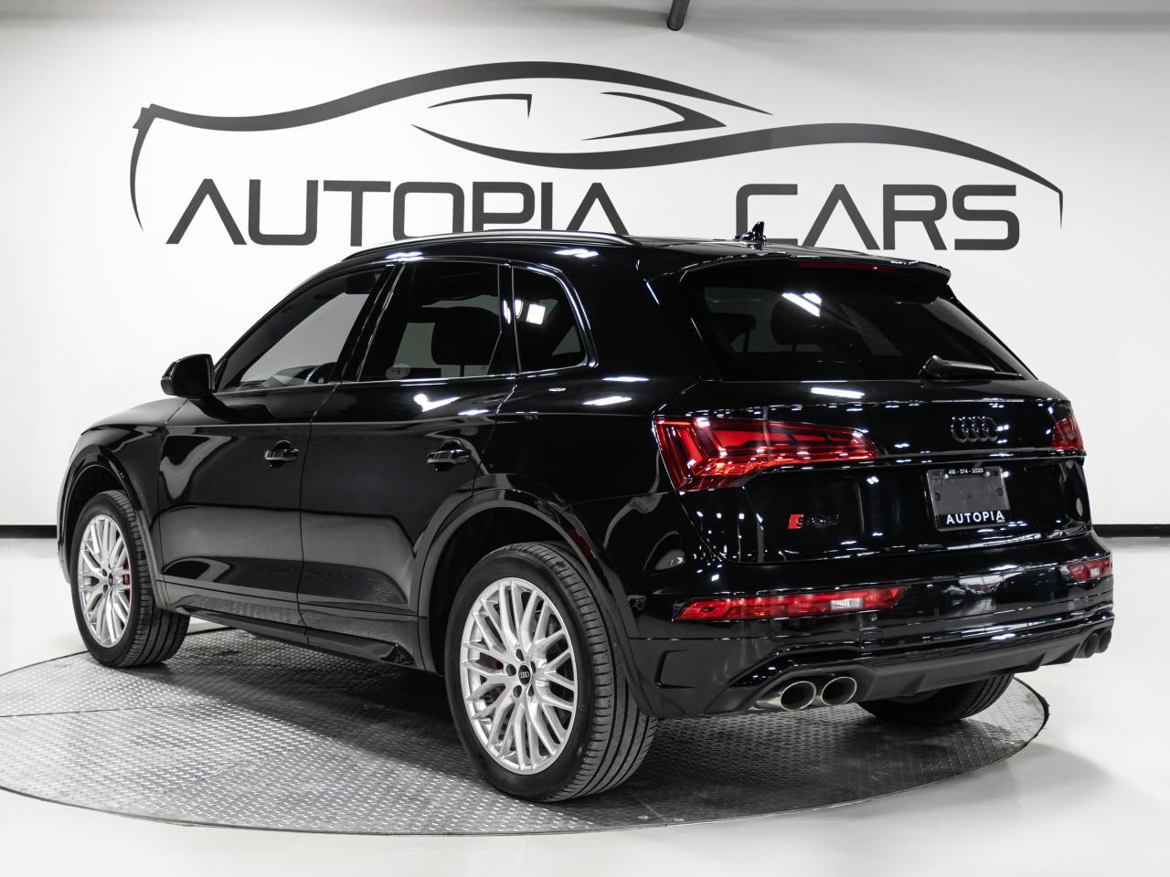 2021 Audi SQ5 PROGRESSIV 3.0 TFSI QUATTRO RED INT REAR VIEW Photo