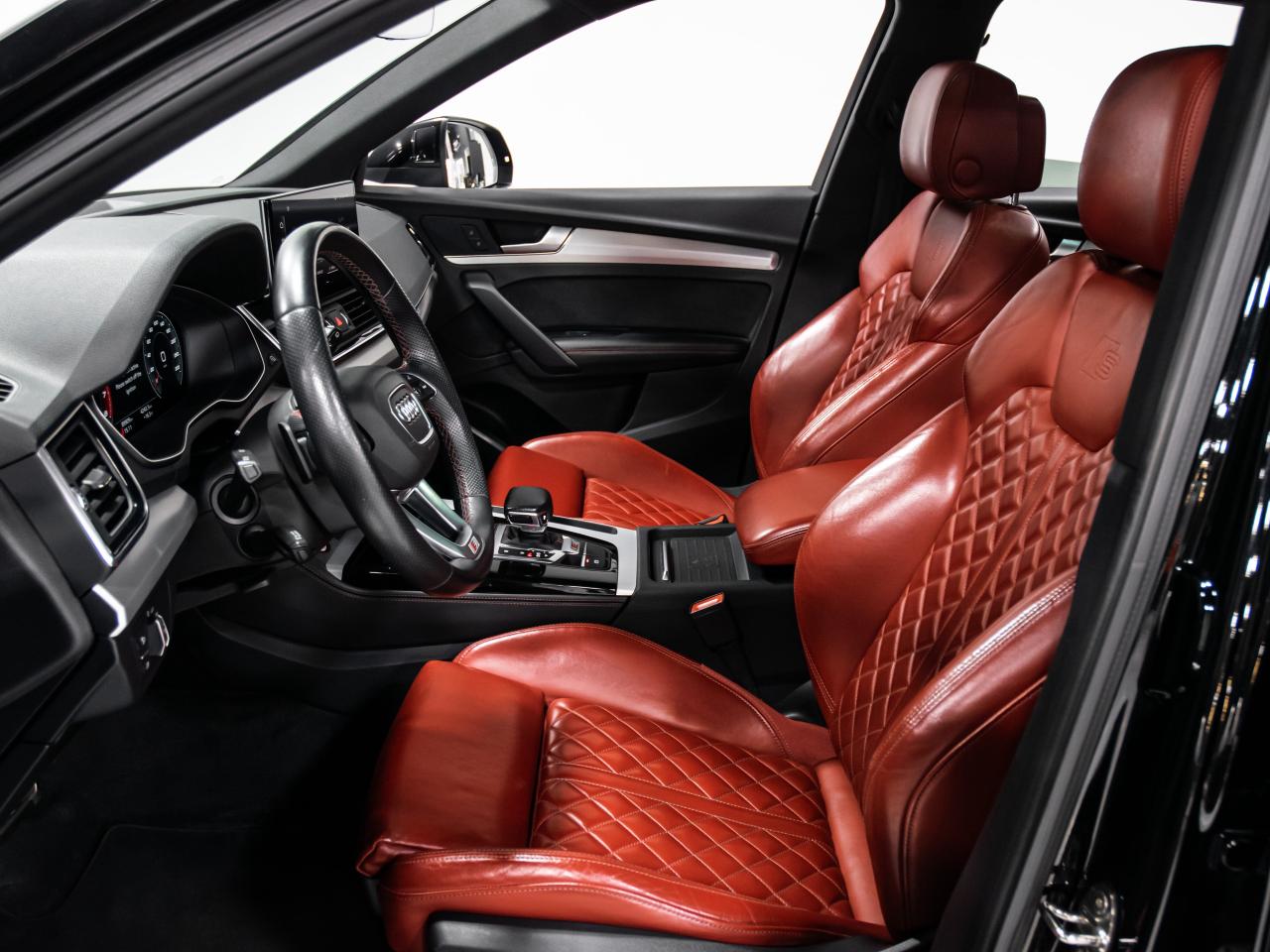 2021 Audi SQ5 PROGRESSIV 3.0 TFSI QUATTRO RED INT REAR VIEW Photo