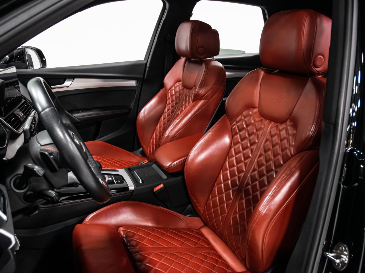 2021 Audi SQ5 PROGRESSIV 3.0 TFSI QUATTRO RED INT REAR VIEW Photo