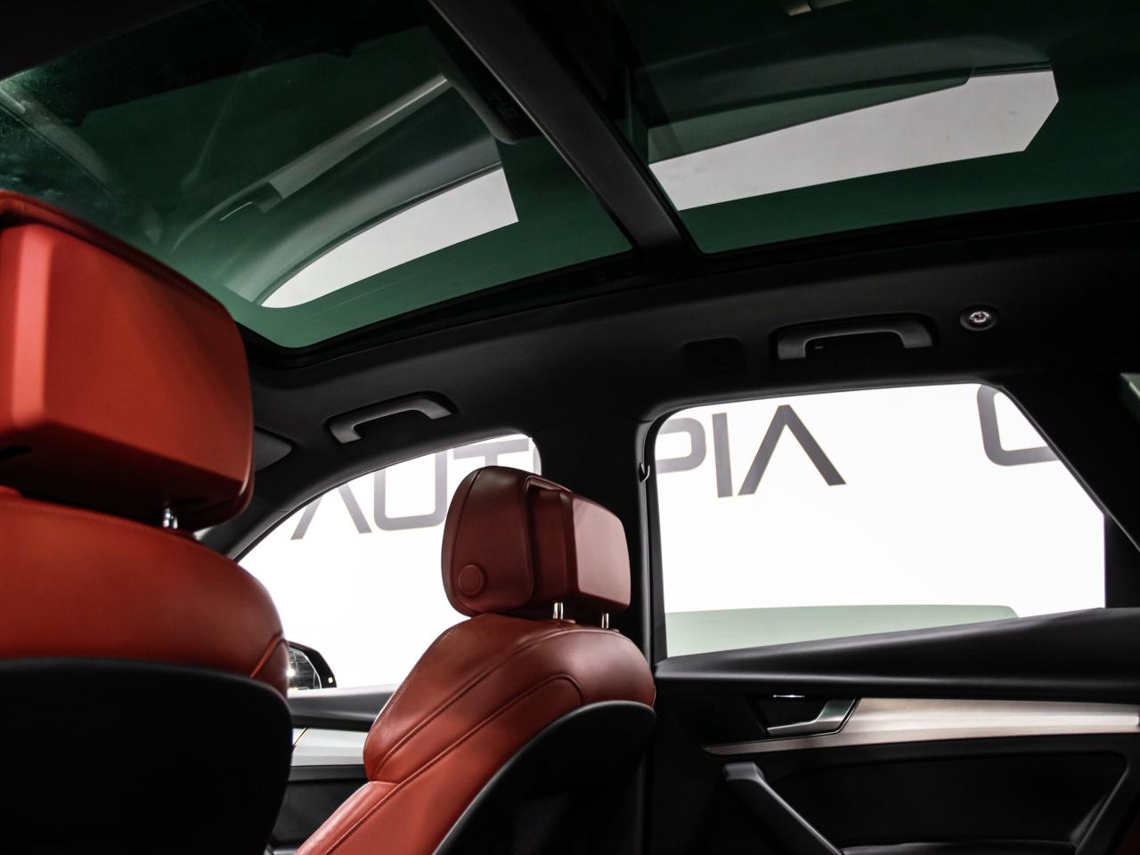 2021 Audi SQ5 PROGRESSIV 3.0 TFSI QUATTRO RED INT REAR VIEW Photo