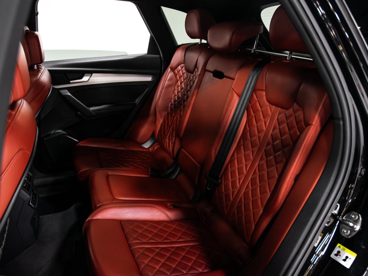 2021 Audi SQ5 PROGRESSIV 3.0 TFSI QUATTRO RED INT REAR VIEW Photo