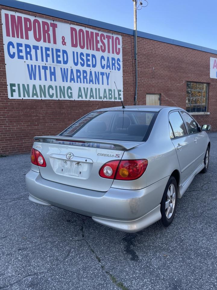 2003 Toyota Corolla 4dr Sdn S Auto sunroof alloys power options ac Photo