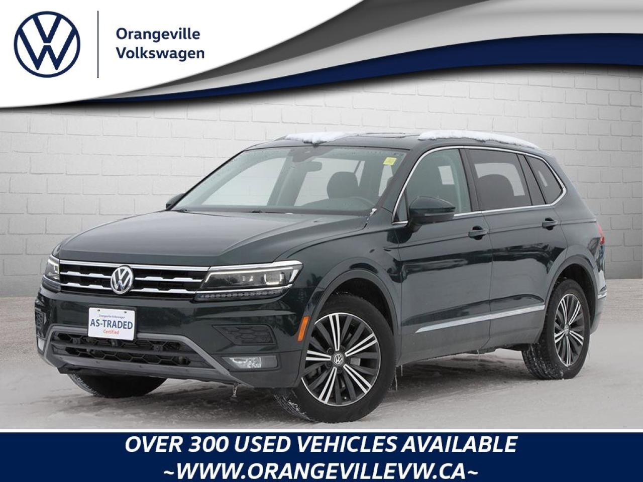 2018 Volkswagen Tiguan HighlineCERTIFIED AS-TRADED, NAVI, HTD SEATS, SUNR Photo0