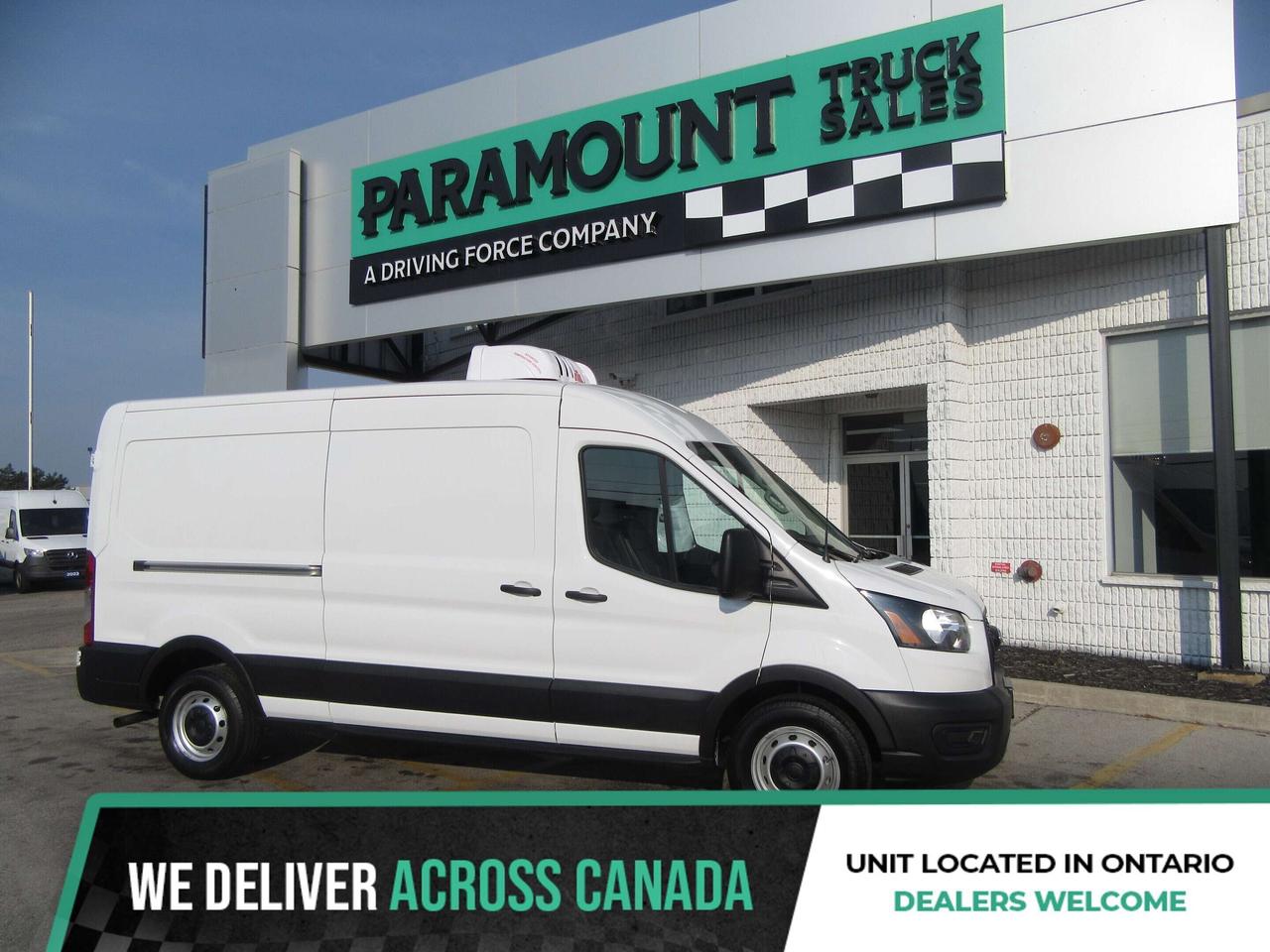 2022 Ford Transit T-250 MEDIUM ROOF EXT CARGO VAN / NEW REEFER Photo0