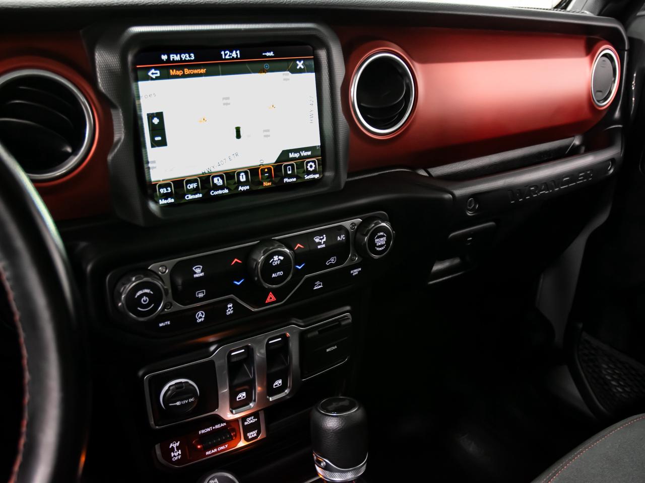 2021 Jeep Wrangler Rubicon 4x4 Freedom Top Hardtop Navigation Photo