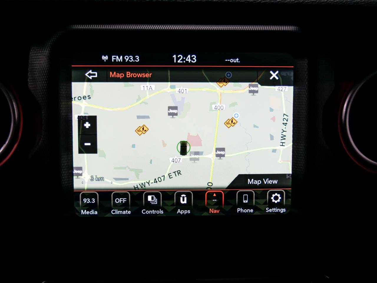 2021 Jeep Wrangler Rubicon 4x4 Freedom Top Hardtop Navigation Photo