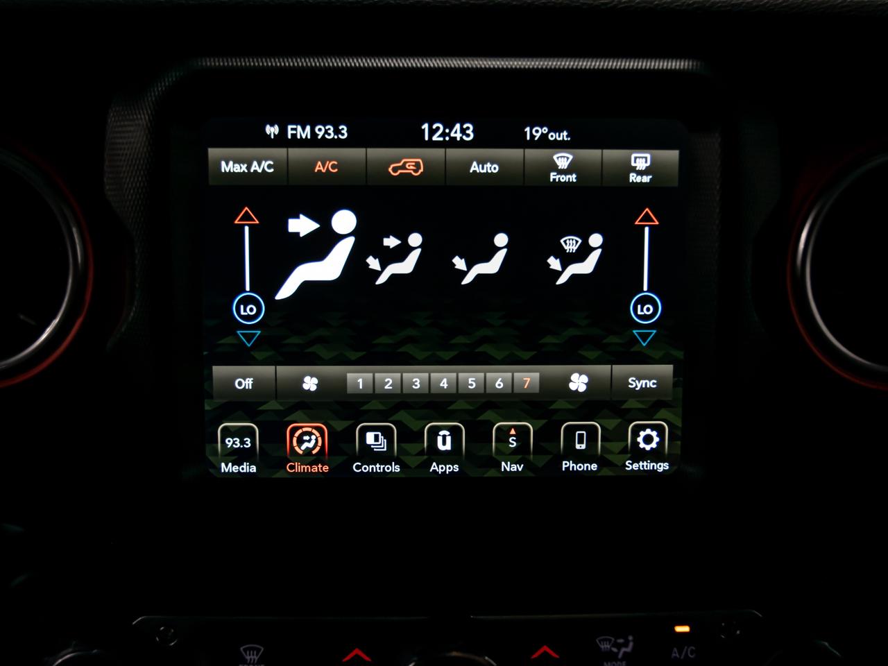 2021 Jeep Wrangler Rubicon 4x4 Freedom Top Hardtop Navigation Photo