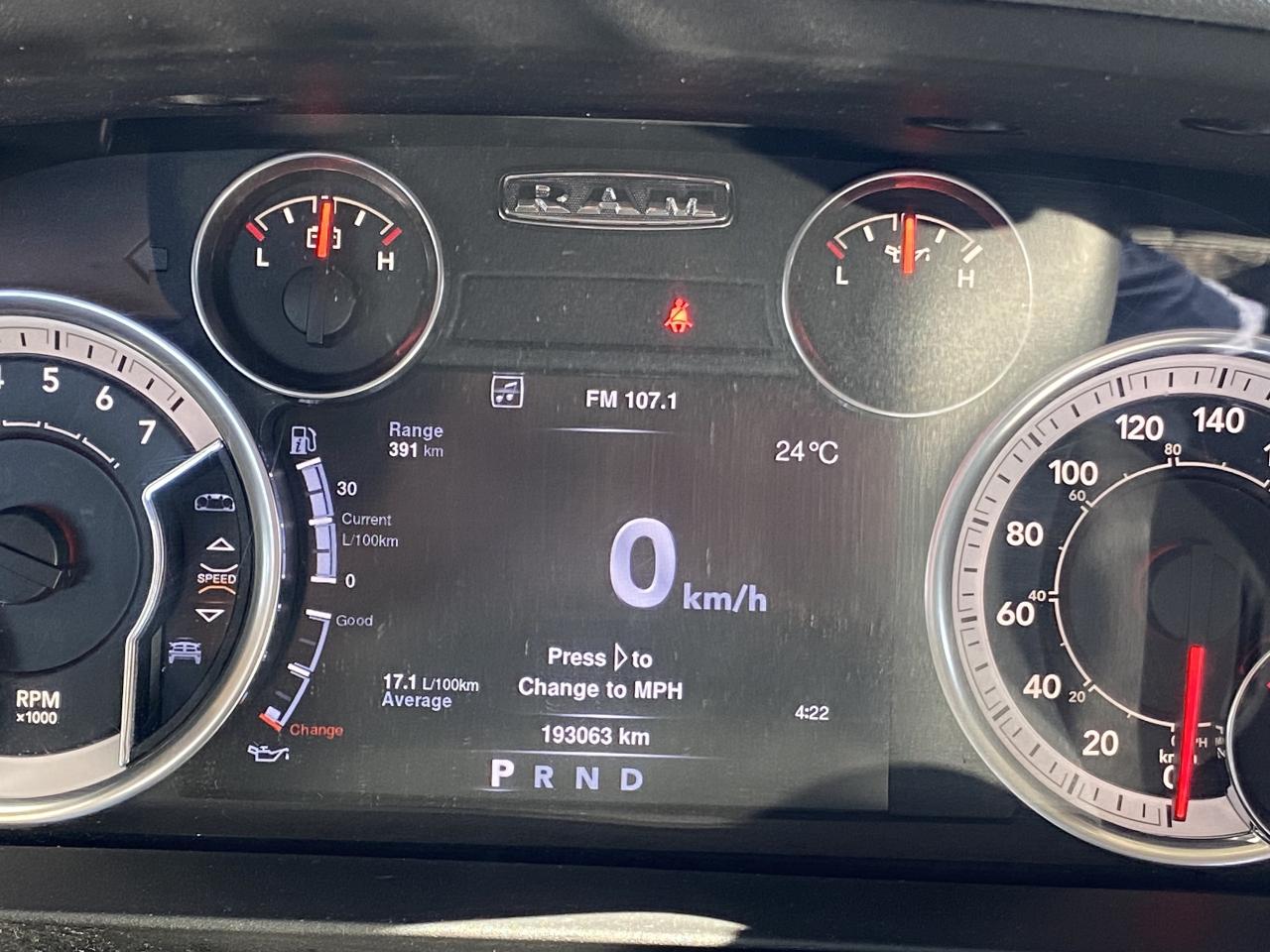 2013 RAM 1500 4WD Quad Cab 140.5  Outdoorsman Photo