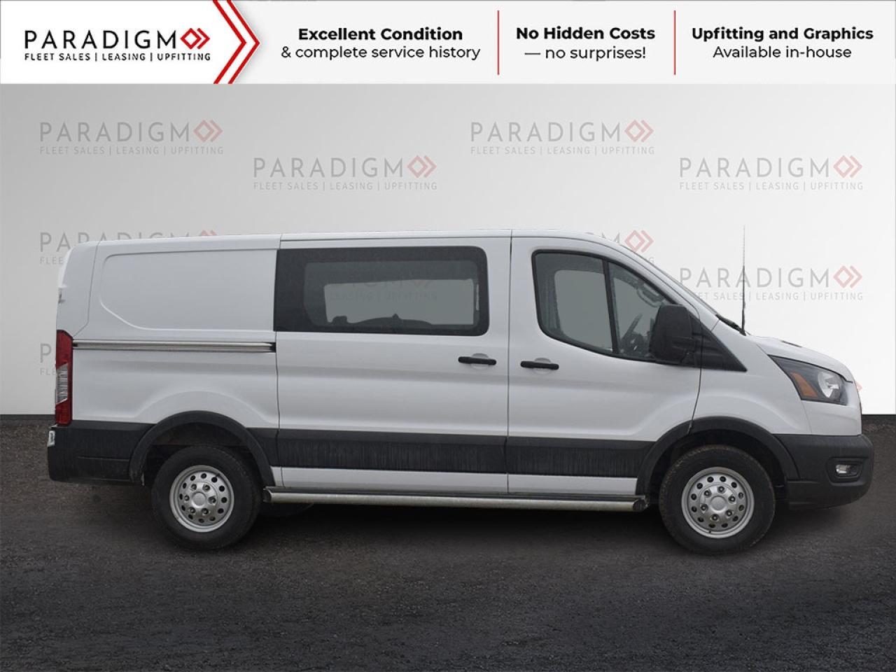 2024 Ford Transit Cargo Van T-250 130" Low Roof AWD Work Ready Stock Photo3